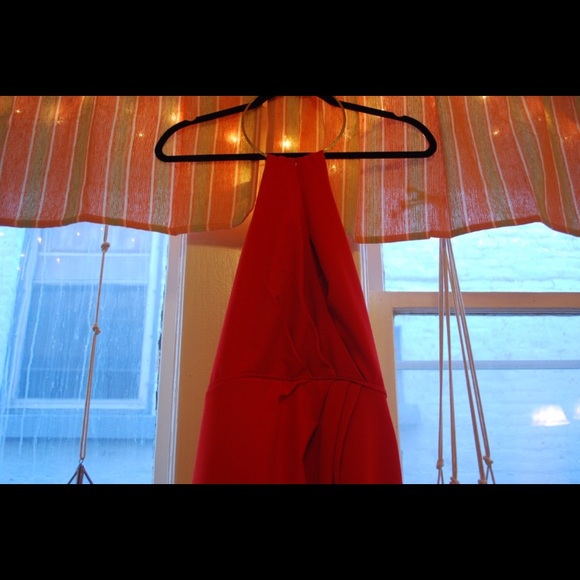 JS Collection Red Floor Length Gown - Picture 4 of 6